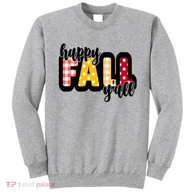 Happy Fall Yall Cozy Sweatshirt