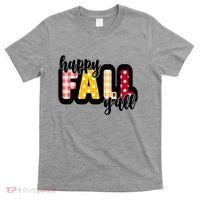 Happy Fall Yall Cozy T-Shirt thumb 0