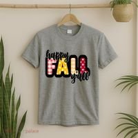 Happy Fall Yall Cozy T-Shirt thumb 2