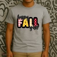 Happy Fall Yall Cozy T-Shirt thumb 3