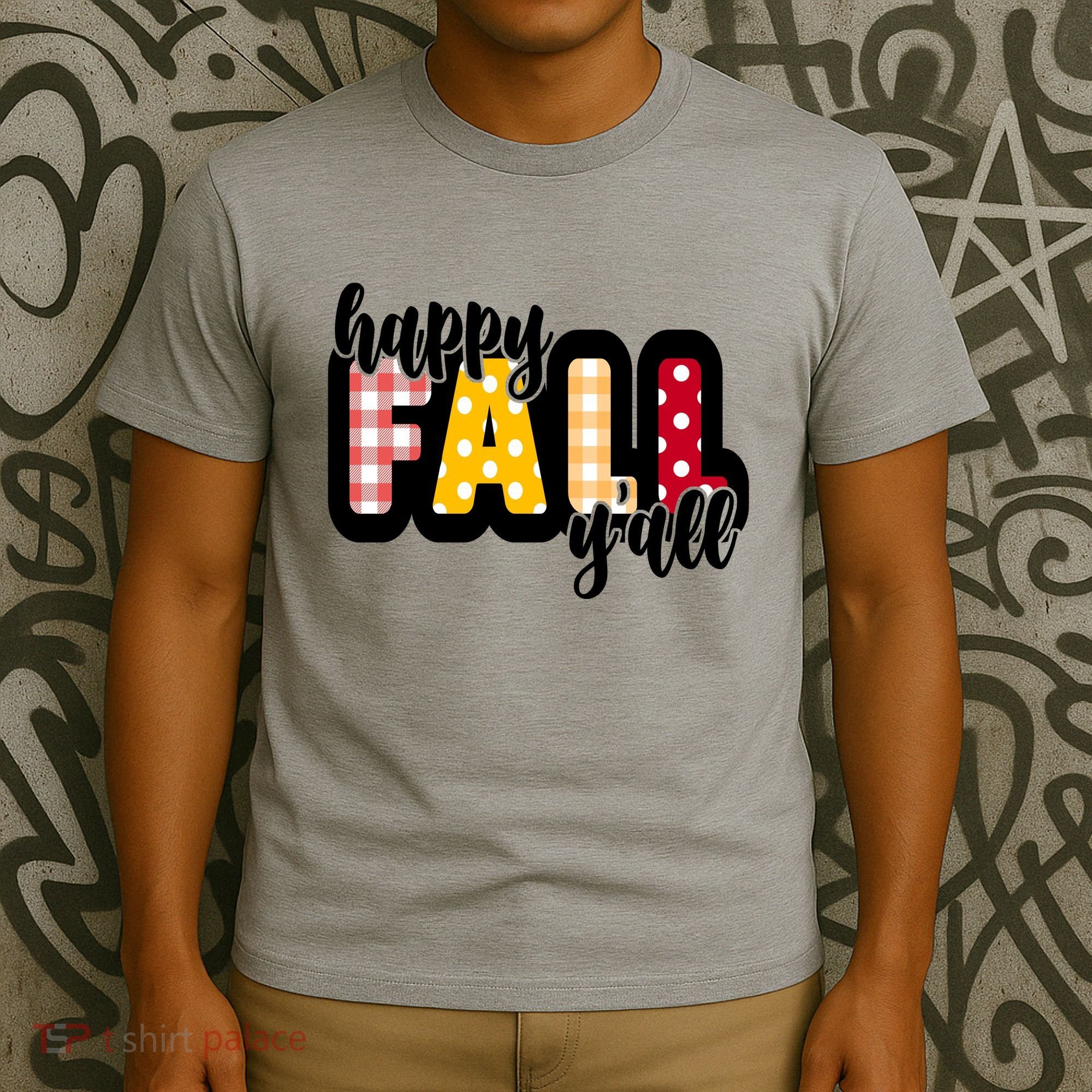 Happy Fall Yall Cozy T-Shirt