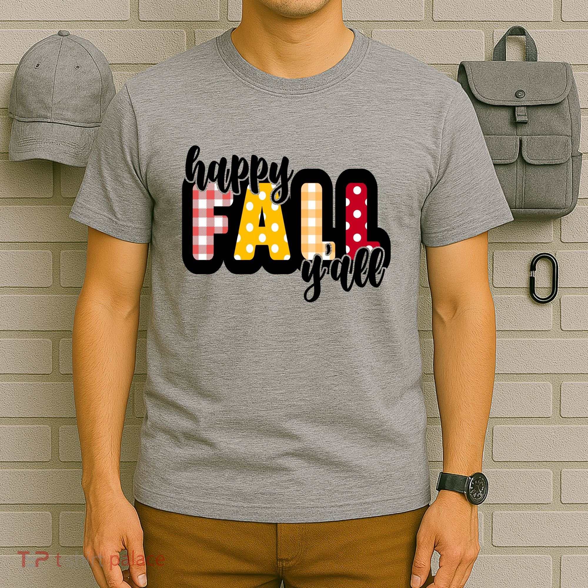 Happy Fall Yall Cozy T-Shirt