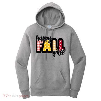 Happy Fall Yall Cozy Women's Hoodie