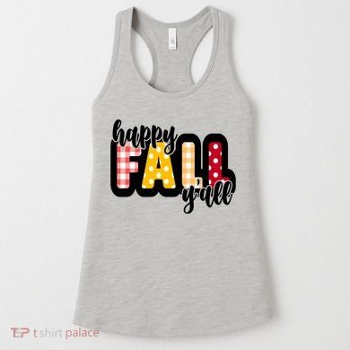 Happy Fall Yall Cozy Women's Tank Top