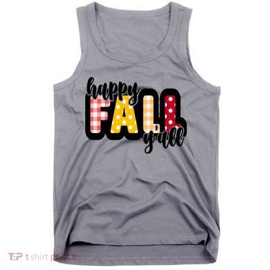 Happy Fall Yall Cozy Tank Top