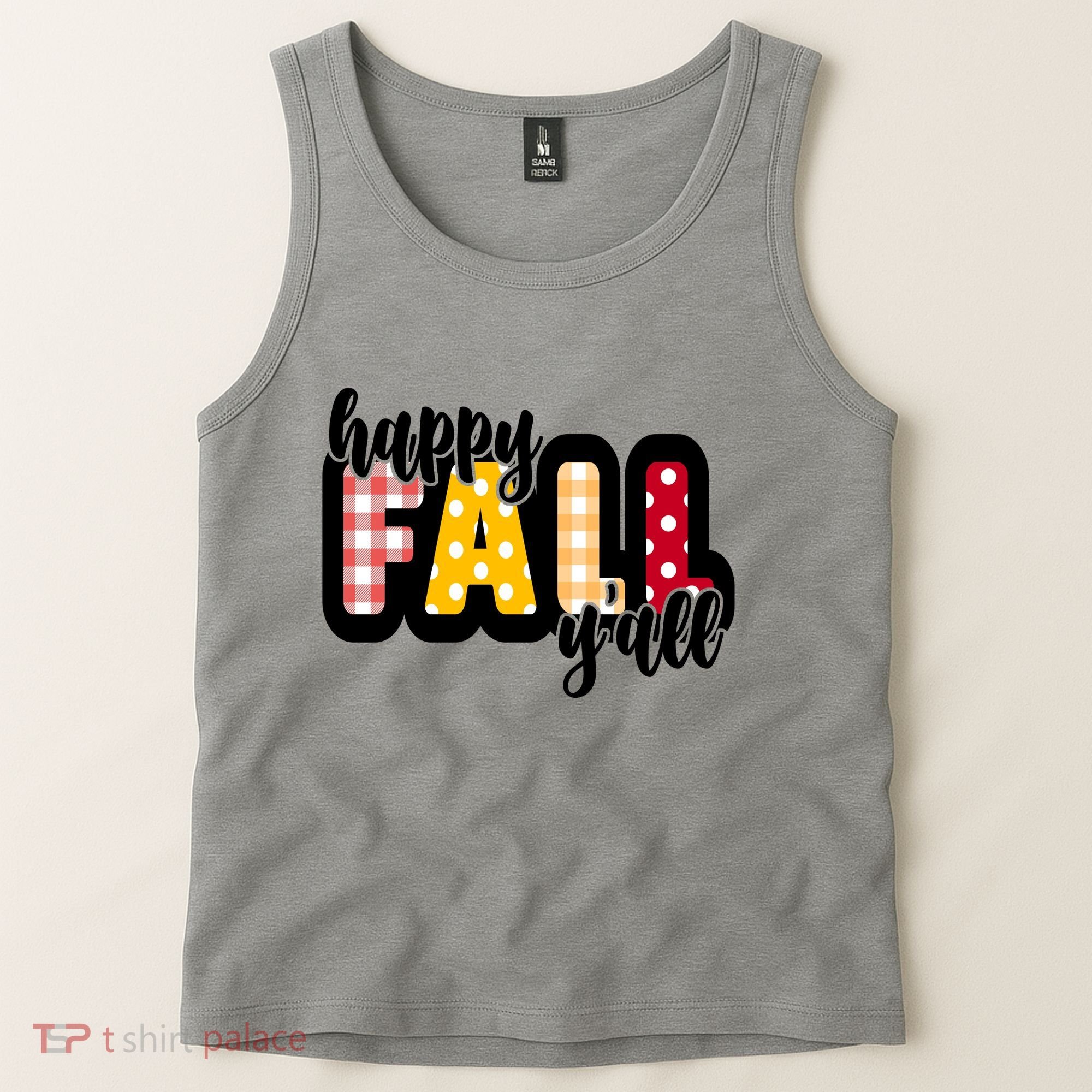 Happy Fall Yall Cozy Tank Top
