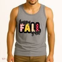 Happy Fall Yall Cozy Tank Top thumb 3