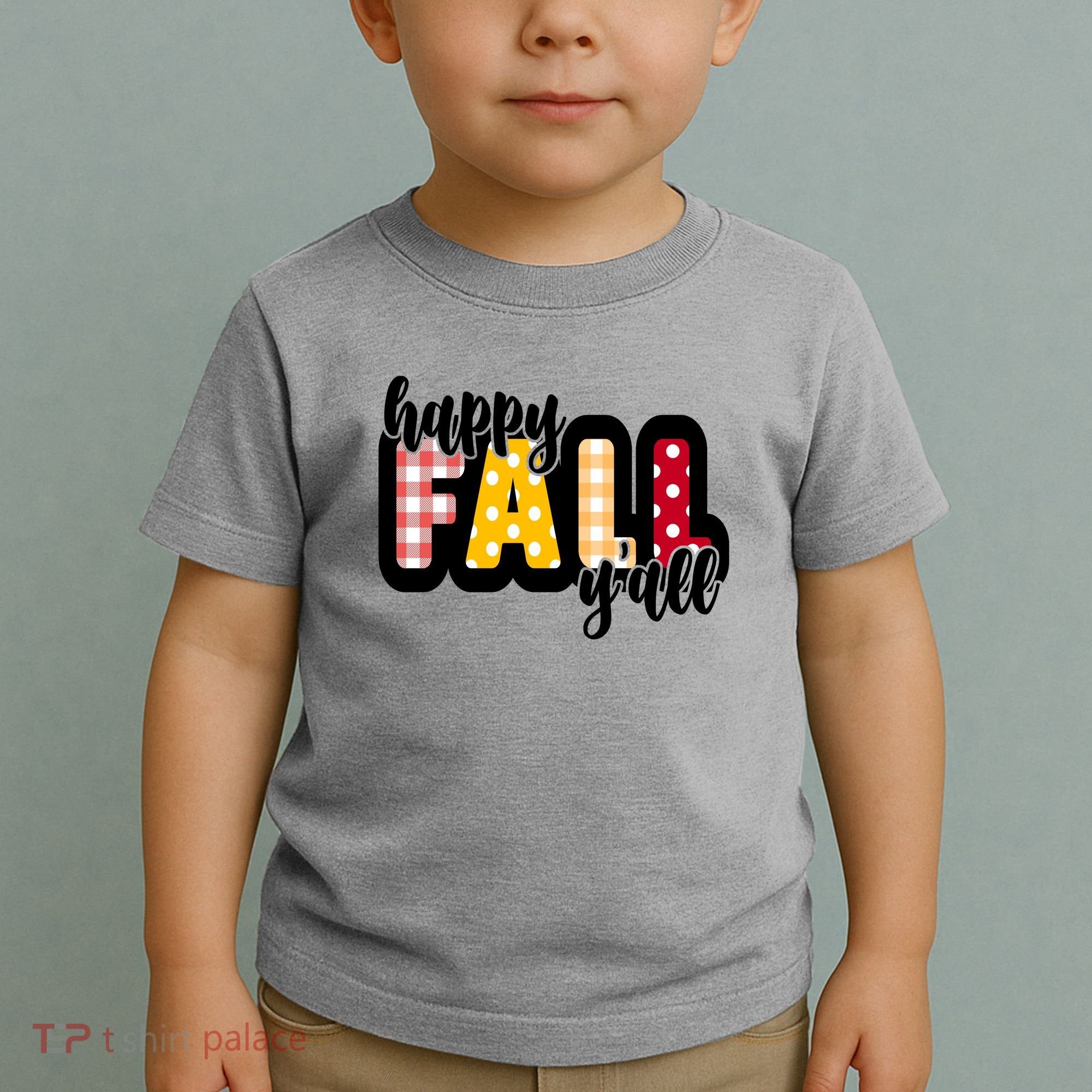 Happy Fall Yall Cozy Toddler T-Shirt