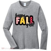 Happy Fall Yall Cozy Women's Long Sleeve Shirt thumb 0