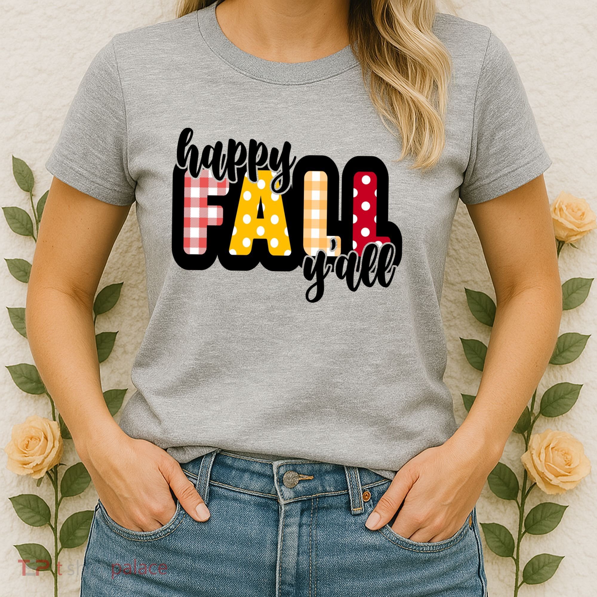 Happy Fall Yall Cozy Women's T-Shirt