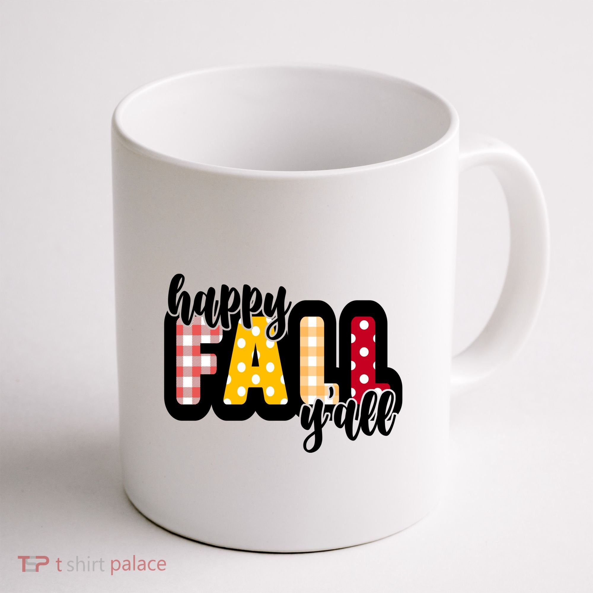 Happy Fall Yall Cozy Coffee Mug