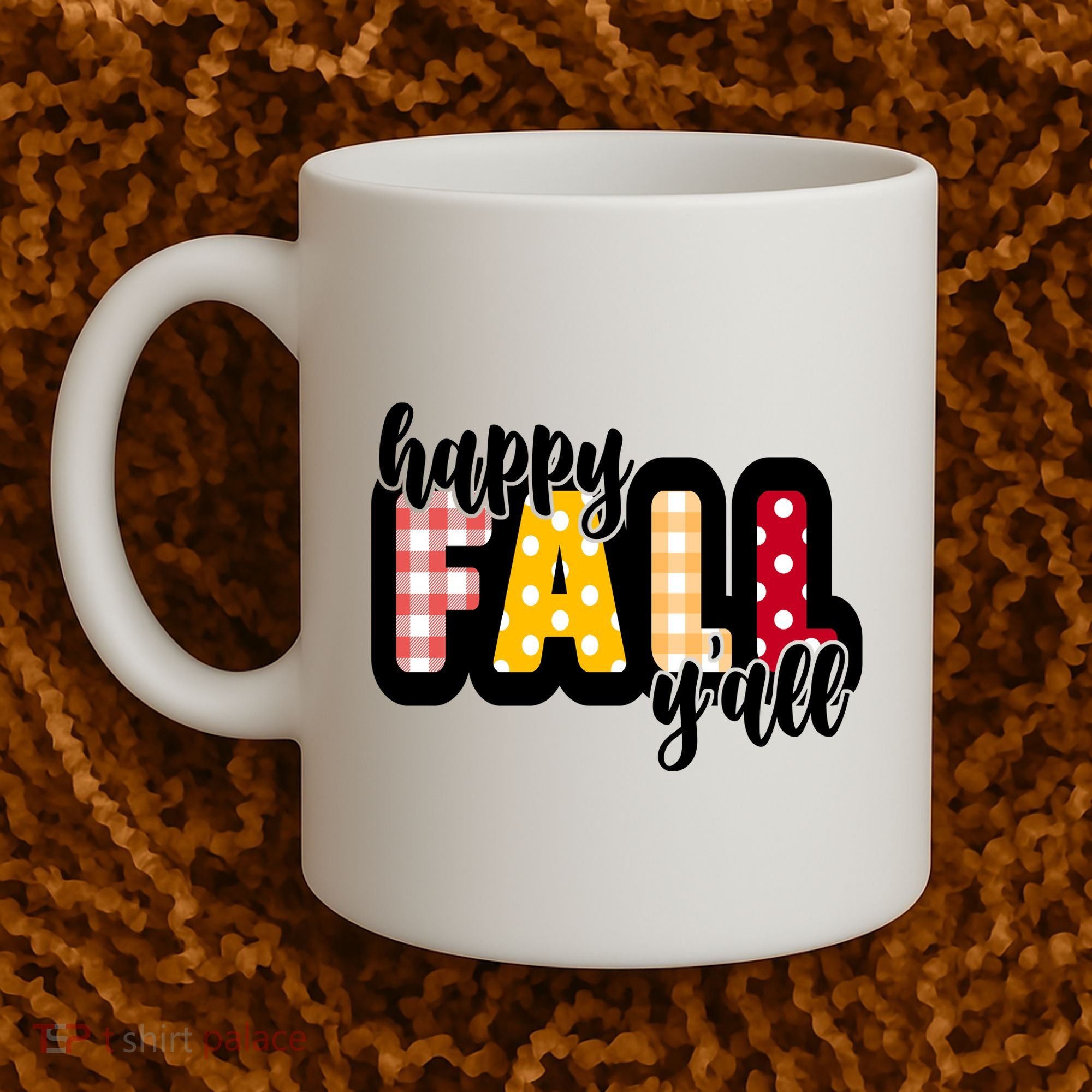 Happy Fall Yall Cozy Coffee Mug