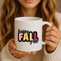 Happy Fall Yall Cozy Coffee Mug thumb 3