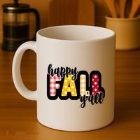 Happy Fall Yall Cozy Coffee Mug thumb 4