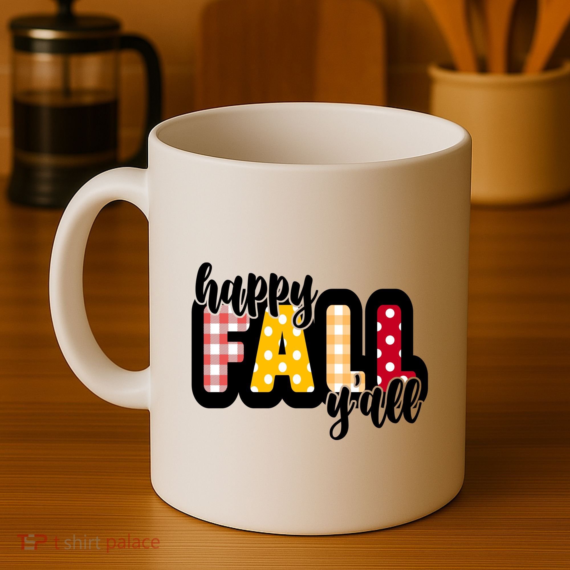 Happy Fall Yall Cozy Coffee Mug