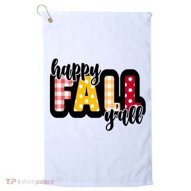 Happy Fall Yall Cozy Golf Towel