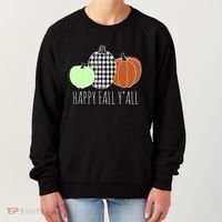 Happy Fall Yall Pumpkin Women's Sweatshirt thumb 0