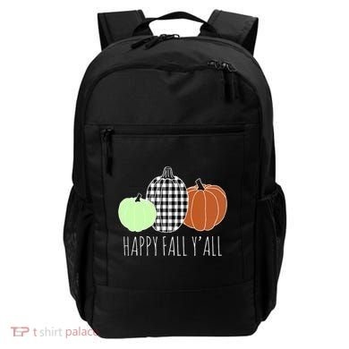 Happy Fall Yall Pumpkin Backpack
