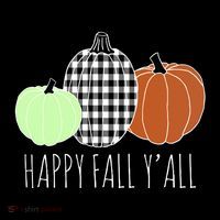 Happy Fall Yall Pumpkin Coaster thumb 2
