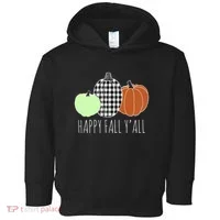 Happy Fall Yall Pumpkin Toddler Hoodie thumb 0
