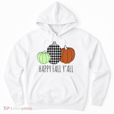 Happy Fall Yall Pumpkin Hoodie