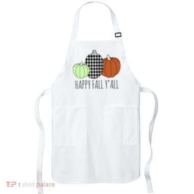 Happy Fall Yall Pumpkin Apron