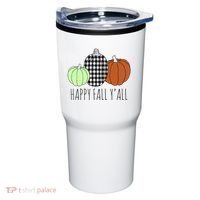 Happy Fall Yall Pumpkin Tumbler thumb 0