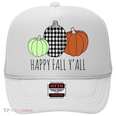 Happy Fall Yall Pumpkin Hat