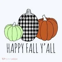 Happy Fall Yall Pumpkin Women's T-Shirt thumb 6