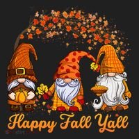 Happy Fall YAll Autumn Thanksgiving Fall Season Gnome Women's Sweatshirt thumb 2