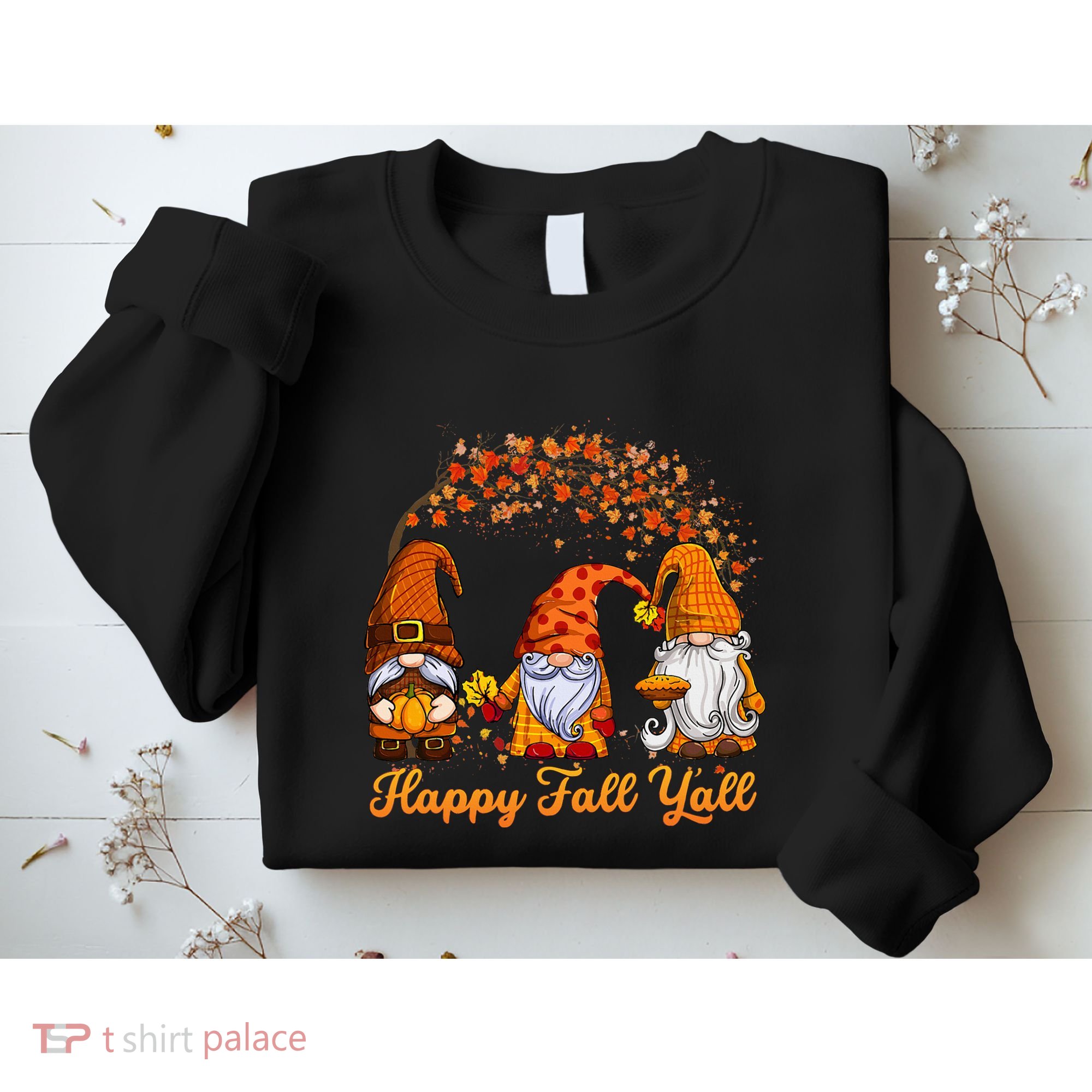 Happy Fall YAll Autumn Thanksgiving Fall Season Gnome Sweatshirt