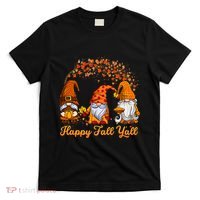Happy Fall YAll Autumn Thanksgiving Fall Season Gnome T-Shirt thumb 0