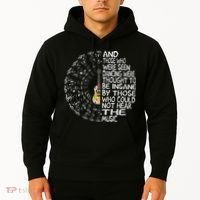 Hippie Guitar And Those Who Were Seen Dancing Peace Hoodie thumb 2