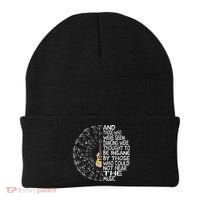 Hippie Guitar And Those Who Were Seen Dancing Peace Beanie thumb 0