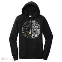 Hippie Guitar And Those Who Were Seen Dancing Peace Women's Hoodie thumb 0