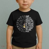 Hippie Guitar And Those Who Were Seen Dancing Peace Toddler T-Shirt thumb 2