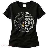Hippie Guitar And Those Who Were Seen Dancing Peace Women's T-Shirt thumb 0