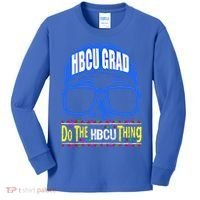Hbcu Grad Alumni/alumna Do The Hbcu Thing Gift Kids Long Sleeve Shirt thumb 0