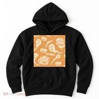 Halloween Ghosts And Pumpkins Hoodie thumb 0