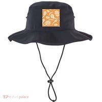 Halloween Ghosts And Pumpkins Bucket Hat thumb 0