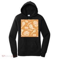 Halloween Ghosts And Pumpkins Women's Hoodie thumb 0
