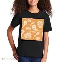 Halloween Ghosts And Pumpkins Kids T-Shirt thumb 2