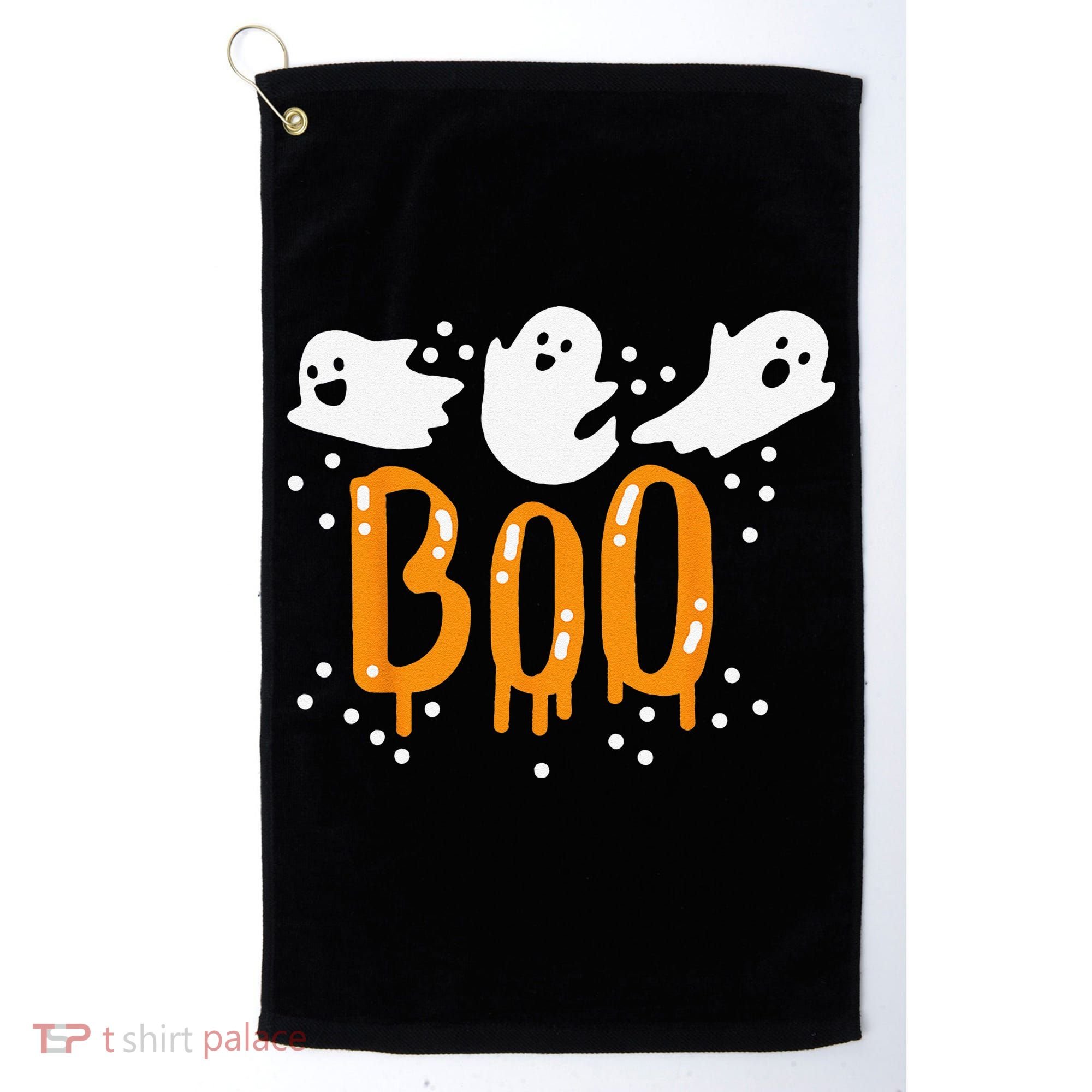 Halloween Ghost Boo Cute Golf Towel