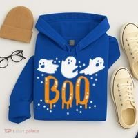 Halloween Ghost Boo Cute Hoodie thumb 4