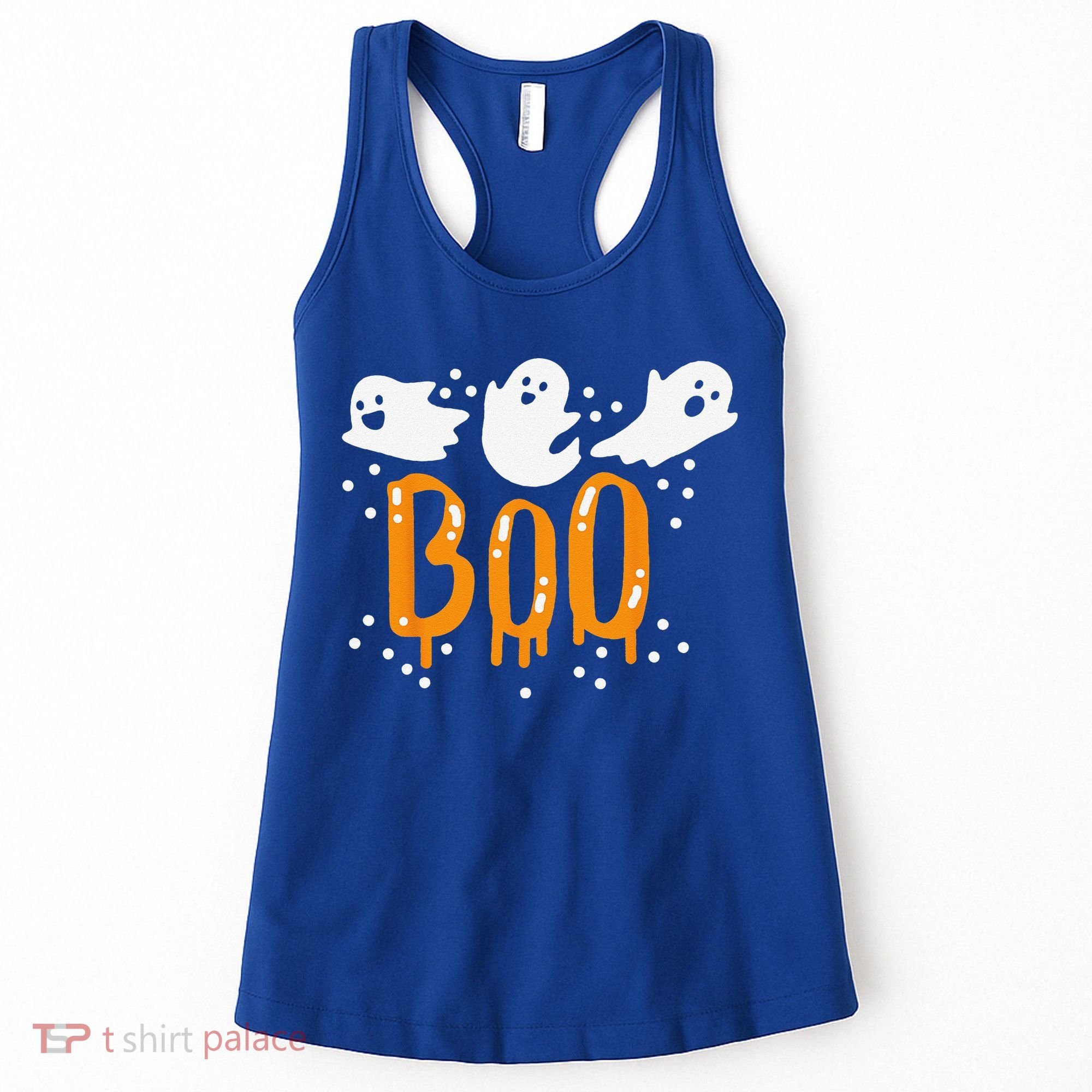 Halloween Ghost Boo Cute Women's Tank Top