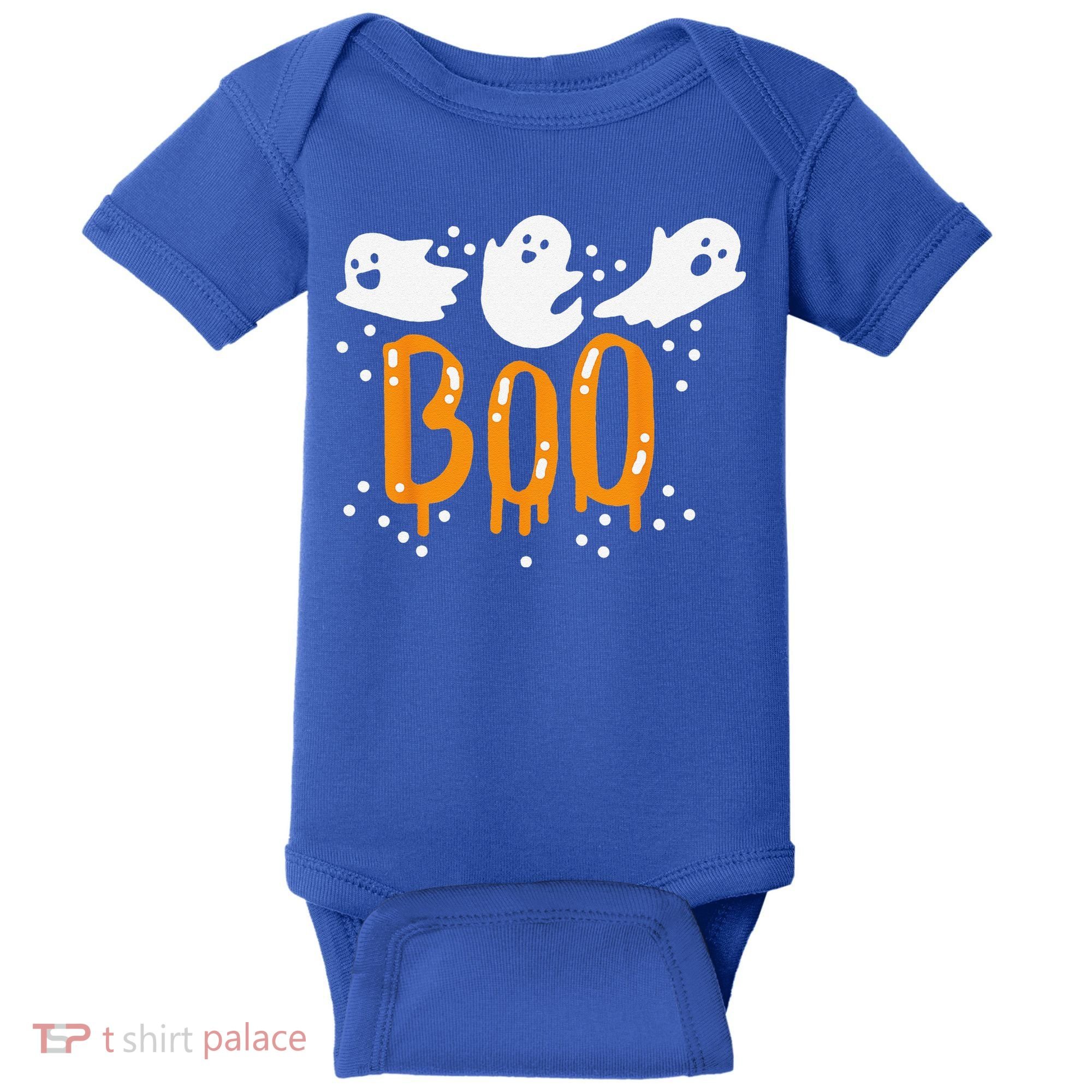 Halloween Ghost Boo Cute Baby Bodysuit