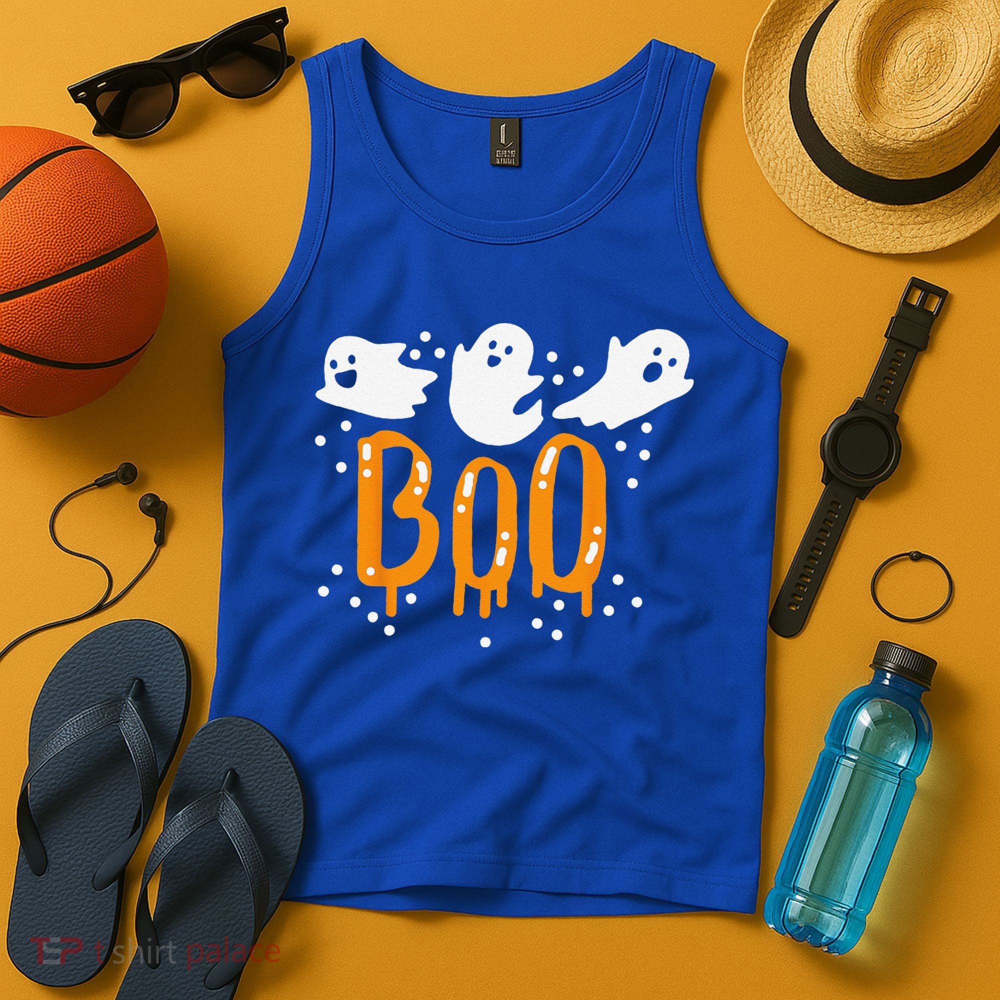 Halloween Ghost Boo Cute Tank Top