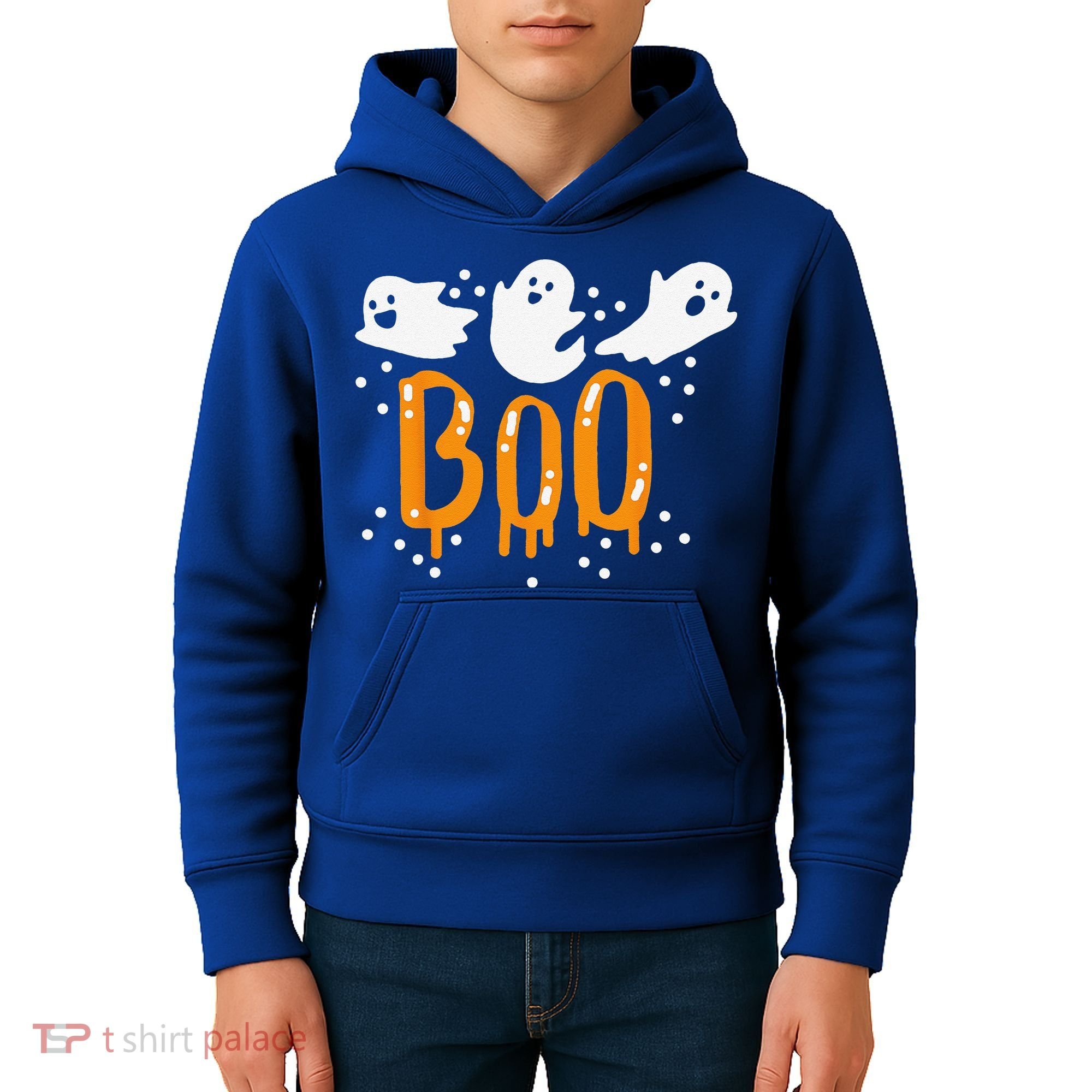 Halloween Ghost Boo Cute Kids Hoodie