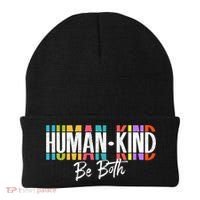 Humankind Gift Be Both Gift Support Human Kindness Gift Equality Kind Gift Beanie thumb 0