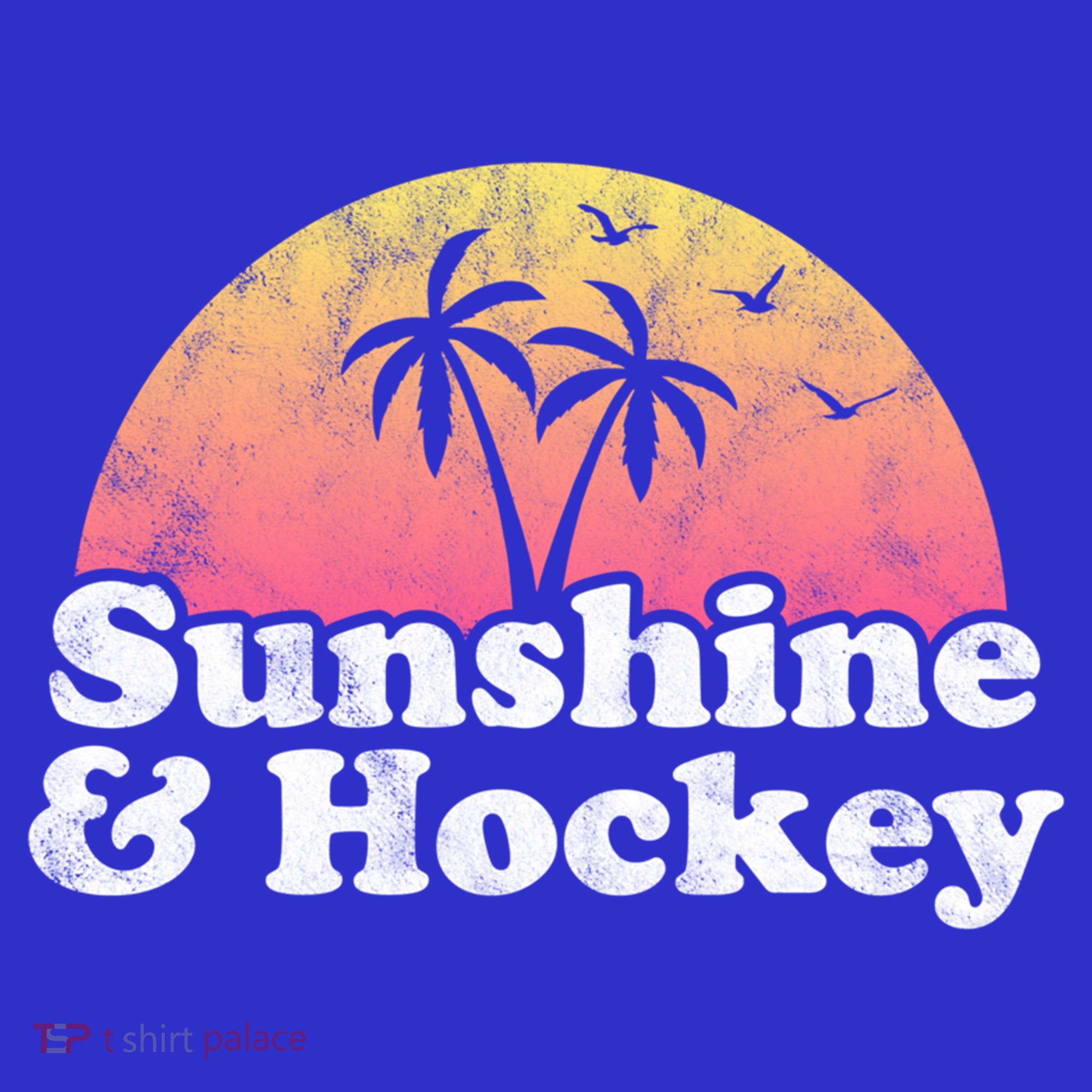 Hockey Gift Cute Gift Sunshine And Hockey Cool Gift Women's Tank Top